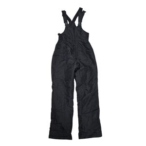 Sportina Ladies Black Snow Bib Overalls Size 6